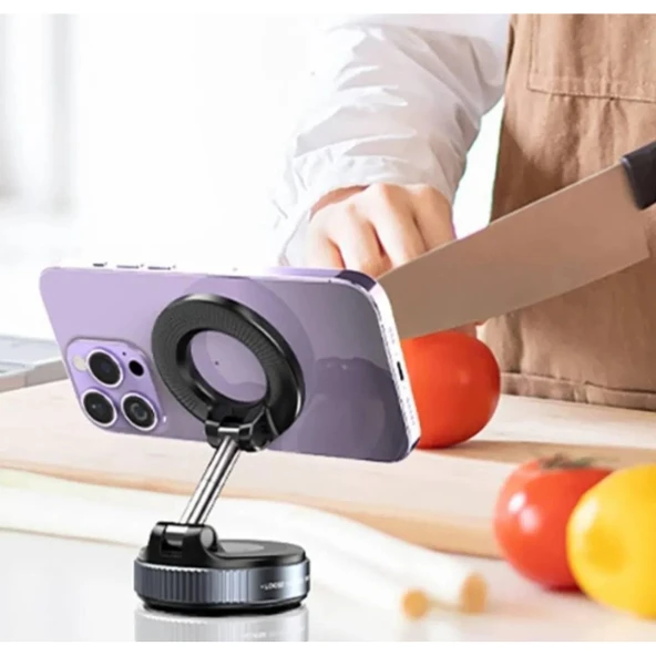 Periboia Vakumlu Manyetik Araç İçi Telefon Tutucu - 3