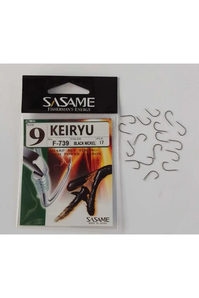 Sasame Keiryu F-739 Serisi Olta İğnesi No:9 - 1