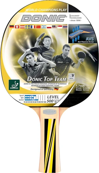 Donic Ovtcharov Top Team 500 ITTF Onaylı Masa Tenisi Raketi