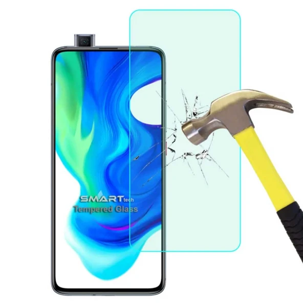 Poco F2 Pro Uyumlu Temperli Kırılmaz Cam Ekran Koruyucu 3 lü Set - Resim 2