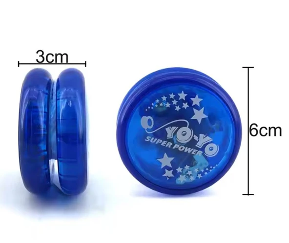 Yoyo Işıklı Extra Rulmanlı Süper Yo-yo Oyuncak - Sarı - 2