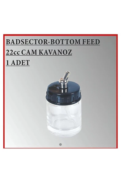 Kruvazör Airbrush Cam Hazne 1 Adet
