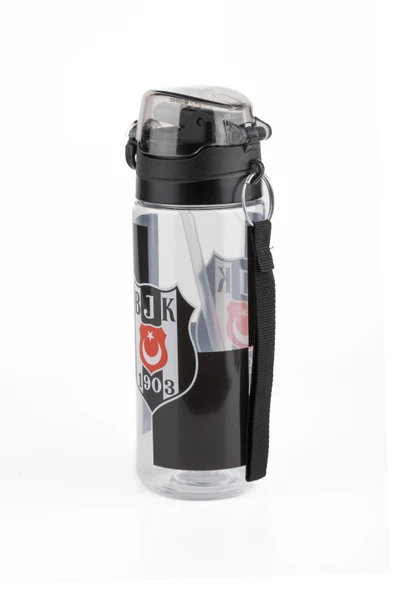 Beşiktaş Bjk 1903 Logo Desenli 500 ML Matara Pipetli Suluk Yeni Sezon - 2