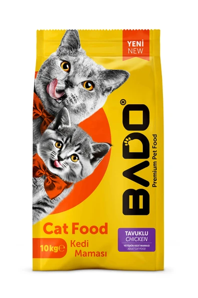 Bado Yetişkin Kedi Maması Tavuklu 10 Kg