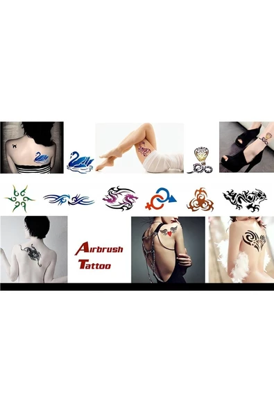 Kruvazör Florasan Mavi 50 ML Konsantre Airbrush Geçici Dövme Boyası Paasche