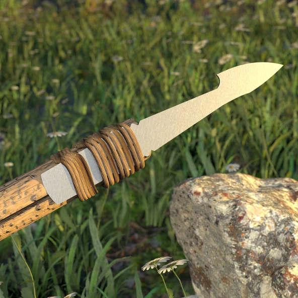 Kamp Ayısı® SpearSet™ 4’lü Bushcraft Mızrak Ucu Seti - Avcılık ve Hayatta Kalma Ekipmanı - 6