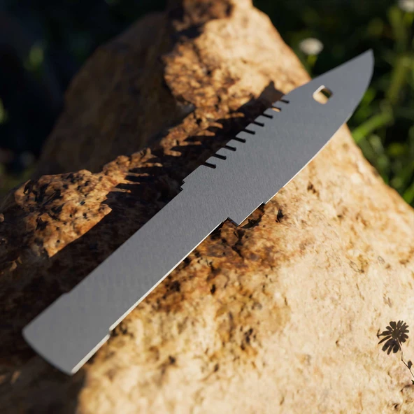 Kamp Ayısı® SpearSet™ 4’lü Bushcraft Mızrak Ucu Seti - Avcılık ve Hayatta Kalma Ekipmanı - 4