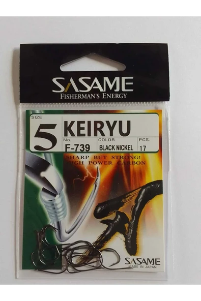 Sasame Keiryu F-739 Serisi Olta İğnesi No:5 - 2