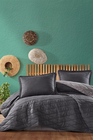 Clasy %100 Pamuk Çift Kişilik Yatak Örtüsü Seti Lorna 260 x 240 - 6