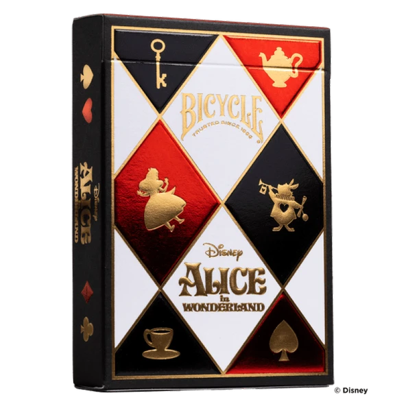 Bicycle® Disney Alice in Wonderland Oyun İskambil Kartı - 2