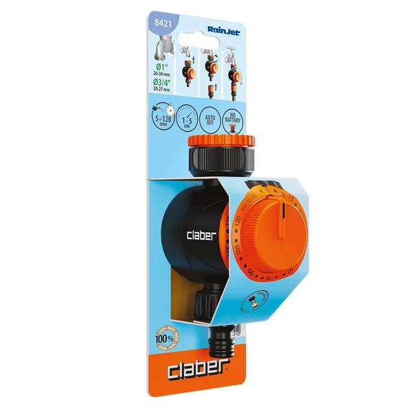 Claber 8421 Manuel Su Zamanlayıcısı - 2