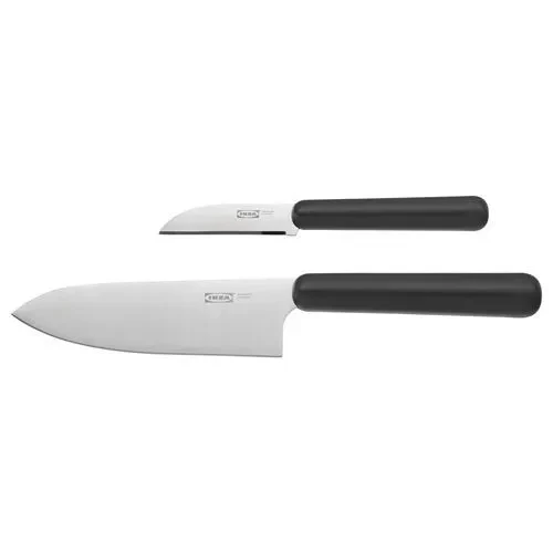 IKEA Fördubbla Aşçı Bıçağı Ve Soyma Bıçağı Gri 2 Parça Bıçak Seti - 1
