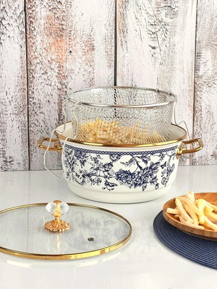 Miss Betty Blue Life Kızartma Tenceresi 22CM MİSS-8324-30