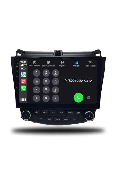 OSKODI Honda Accord 2003-2008 Uyumlu Android Multimedya + CarPlay + 4GB RAM + 64GB Hafıza - Resim 4