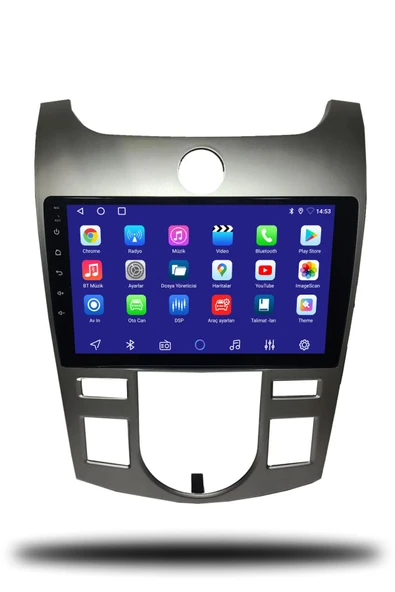 OSKODI Kia Cerato 2009-2012 Dijital Klima Uyumlu Android Multimedya + CarPlay + 4GB RAM + 64GB Hafıza - Resim 2