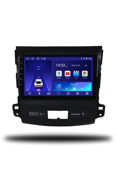 OSKODI Mitsubishi Outlander 2008-2012 Uyumlu Android Multimedya + CarPlay + 4GB RAM + 64GB Hafıza