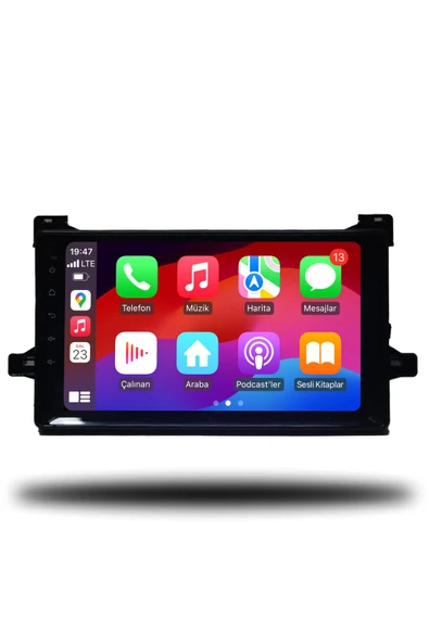 OSKODI Toyota Prius 2010-2016 Uyumlu Android Multimedya + CarPlay + 4GB RAM + 64GB Hafıza - Resim 3