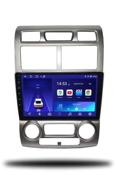 OSKODI Kia Sportage 2005-2010 Uyumlu Android Multimedya + CarPlay + 4GB RAM + 64GB Hafıza ürün görseli