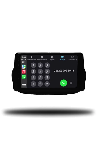 OSKODI Fiat Fiorino 2005-2022 Uyumlu Android Multimedya + CarPlay + 4GB RAM + 64GB Hafıza  Uyumlu - Resim 4