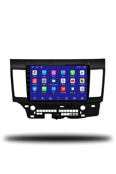 OSKODI Mitsubishi Lancer 2010-2017 Uyumlu Android Multimedya + CarPlay + 4GB RAM + 64GB Hafıza - Resim 2