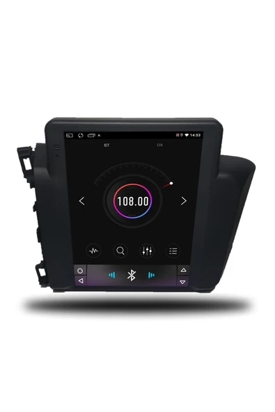 OSKODI Honda Civic FB7 Tesla 2012-2015 Uyumlu Android Multimedya + CarPlay + 4GB RAM + 64GB Hafıza - Resim 5