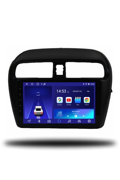 OSKODI Mitsubishi Space Star 2014-2022 Uyumlu Android Multimedya + CarPlay + 4GB RAM + 64GB Hafıza ürün görseli