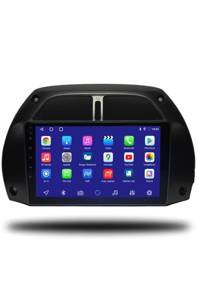 OSKODI Toyota Rav4 2001-2003 Uyumlu Android Multimedya + CarPlay + 4GB RAM + 64GB Hafıza - Resim 2