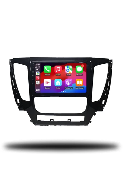 OSKODI Mitsubishi Pajero 2017-2020 Uyumlu Android Multimedya + CarPlay + 4GB RAM + 64GB Hafıza - 3