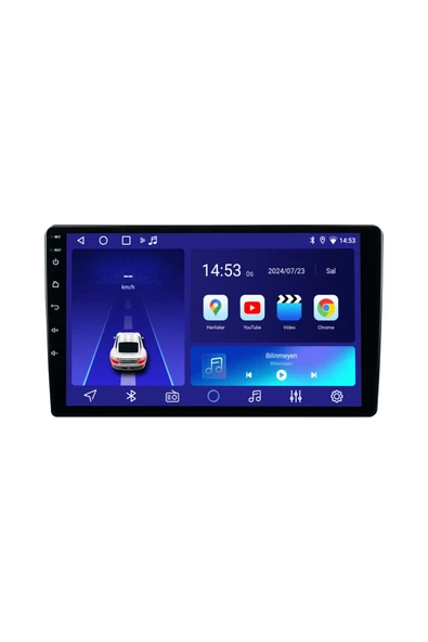 SNOOPER S320 10 İnç 4gb Ram+64gb Hafiza Androi̇d Tablet Oto Multi̇medya Kablosuz Carplay Qled Ekran ürün görseli 1