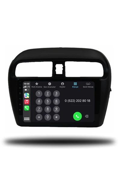 OSKODI Mitsubishi Space Star 2014-2022 Uyumlu Android Multimedya + CarPlay + 4GB RAM + 64GB Hafıza - Resim 4