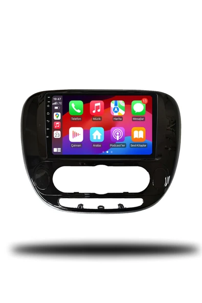 OSKODI Kia Soul 2015-2017 Uyumlu Android Multimedya + CarPlay + 4GB RAM + 64GB Hafıza - Resim 3