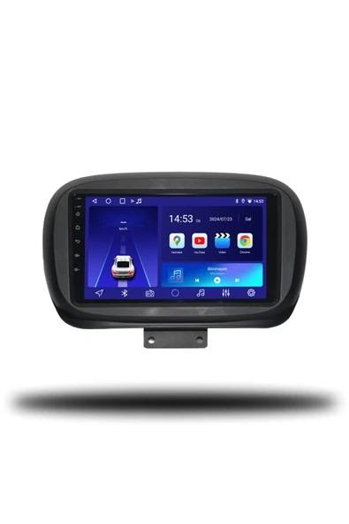 OSKODI Fiat 500X 2014-2022 Uyumlu Android Multimedya + CarPlay + 4GB RAM + 64GB Hafıza  Uyumlu