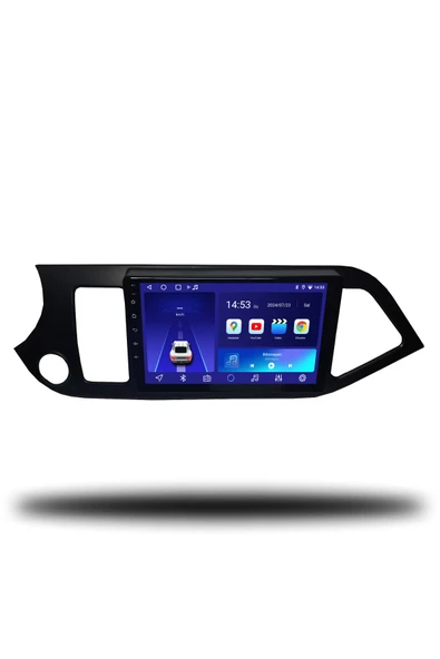 OSKODI Kia Picanto 2011-2016 Uyumlu Android Multimedya + CarPlay + 4GB RAM + 64GB Hafıza ürün görseli