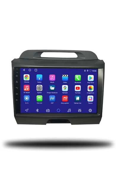 OSKODI Kia Sportage 2011-2015 Uyumlu Android Multimedya + CarPlay + 4GB RAM + 64GB Hafıza - 2