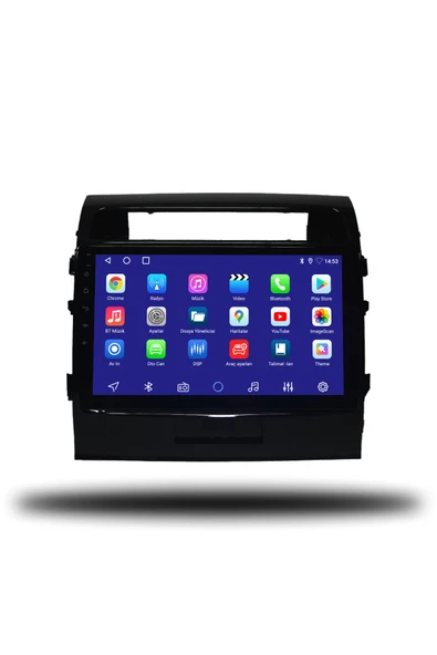 OSKODI Toyota Land Cruiser 2011-2015 Uyumlu Android Multimedya + CarPlay + 4GB RAM + 64GB Hafıza - Resim 2