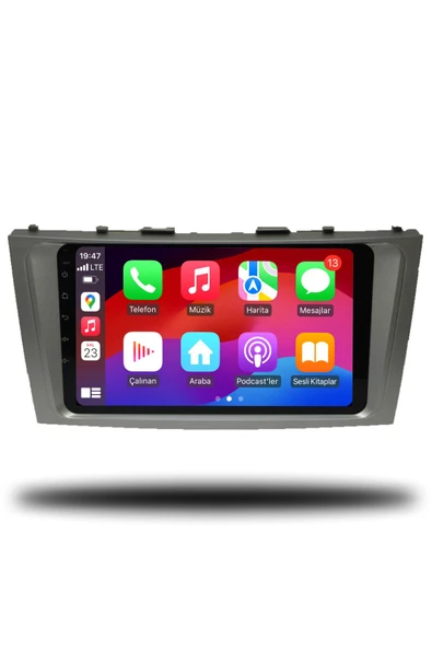 OSKODI Toyota Camry 2006-2012 Uyumlu Android Multimedya + CarPlay + 4GB RAM + 64GB Hafıza - Resim 3