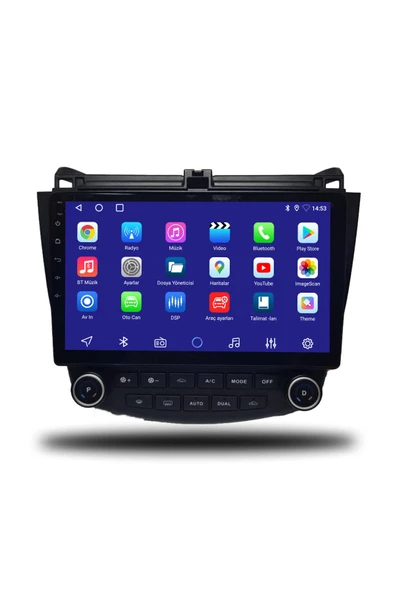 OSKODI Honda Accord 2003-2008 Uyumlu Android Multimedya + CarPlay + 4GB RAM + 64GB Hafıza - Resim 2