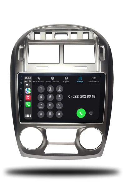 OSKODI Kia Cerato 2004-2009 Dijital Klima Uyumlu Android Multimedya + CarPlay + 4GB RAM + 64GB Hafıza - Resim 4