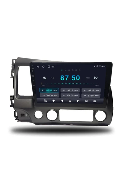 OSKODI Honda Civic FD6 2007-2011 Uyumlu Android Multimedya + CarPlay + 4GB RAM + 64GB Hafıza - Resim 5