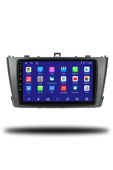 OSKODI Toyota Avensis 2009-2014 Uyumlu Android Multimedya + CarPlay + 4GB RAM + 64GB Hafıza - Resim 2