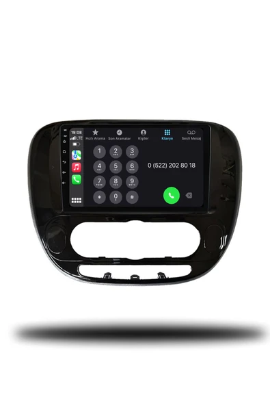 OSKODI Kia Soul 2015-2017 Uyumlu Android Multimedya + CarPlay + 4GB RAM + 64GB Hafıza - Resim 4