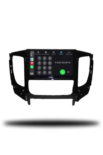 OSKODI Mitsubishi L200 2015-2022 Manuel Klima Uyumlu Android Multimedya Carplay 4gb Ram 64gb Hafıza - Resim 4