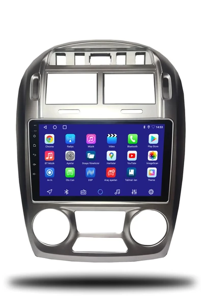 OSKODI Kia Cerato 2004-2009 Dijital Klima Uyumlu Android Multimedya + CarPlay + 4GB RAM + 64GB Hafıza - Resim 2