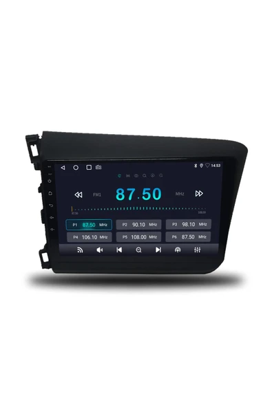 OSKODI Honda Civic FB7 Uyumlu Android Multimedya + CarPlay + 2012-2015 4GB RAM + 64GB Hafıza - Resim 5