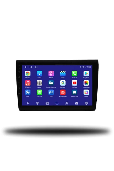 OSKODI Fiat Bravo 2008-2015 Uyumlu Android Multimedya + CarPlay + 4GB RAM + 64GB Hafıza - Resim 2
