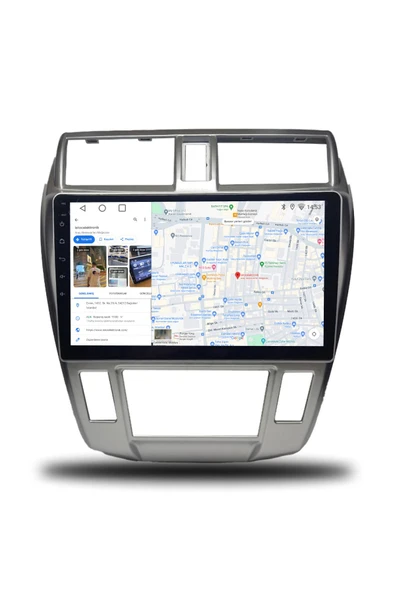 OSKODI Honda City 2009-2012 Dijital Klima Uyumlu Android Multimedya + CarPlay + 4GB RAM + 64GB Hafıza - 6