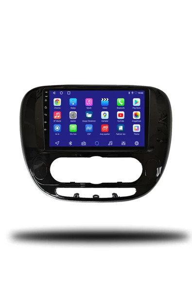 OSKODI Kia Soul 2015-2017 Uyumlu Android Multimedya + CarPlay + 4GB RAM + 64GB Hafıza - Resim 2