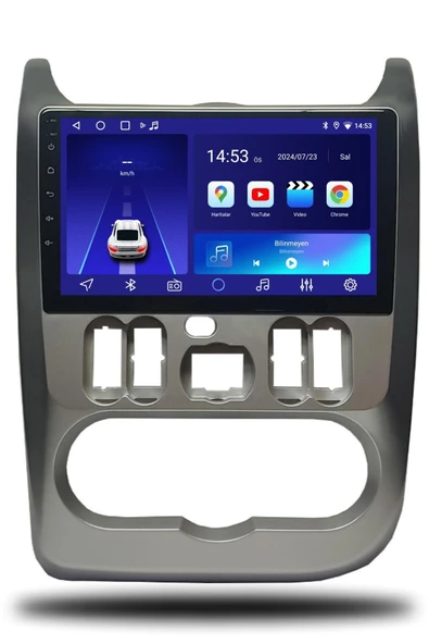 OSKODI Dacia Logan 2010-2023 Uyumlu Android Multimedya + CarPlay + 4GB RAM + 64GB Hafıza ürün görseli