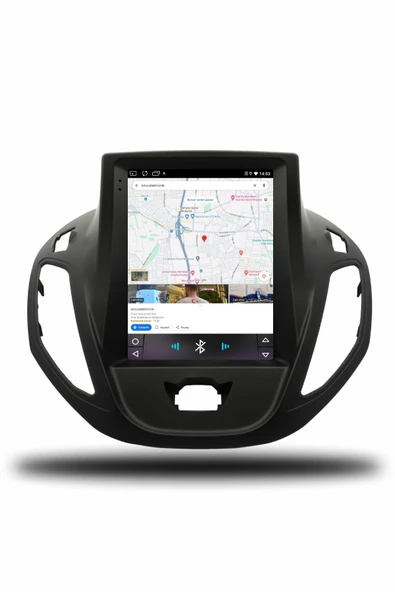 OSKODI Ford Courier Tesla 2014-2022 Uyumlu Android Multimedya + CarPlay + 4GB RAM + 64GB Hafıza - 6