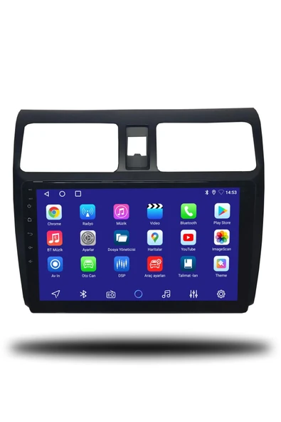 OSKODI Suzuki Swift 2006-2011 Uyumlu Android Multimedya Carplay 4gb Ram 64gb Hafıza - 2